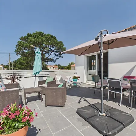 Casa de Férias Maison Pour 6 - Jardin Et Terrasse - 300m Brétignolles-sur-Mer